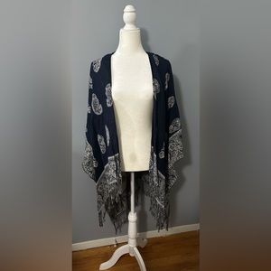 ABERCROMBIE shawl tunic